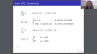 Verified Tensor-Program Optimization Via High-Level Scheduling Rewrites | SAMPL Talk 2022/04/21