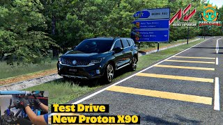 Test Drive And Review New Proton X90 | Batang Kali | Assetto Corsa #x90 #protonx90 #logitechg29