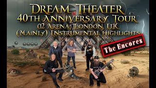 Dream Theater 40th Anniversary Encores At The O2 (Mainly Instrumental Highlights)