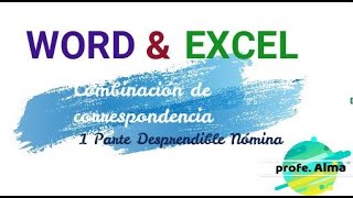 COMBINACION CORRESPONDENCIA 1a. PARTE