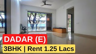 Luxury 3 BHK Flat for Rent in Dadar Hindu Colony