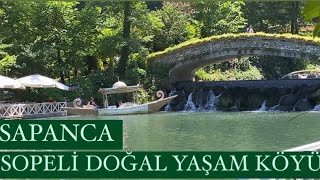 SAPANCA - Sopeli Doğal Yaşam Köyü Gezimiz | Yeşillikler içerisinde cennet gibi bir yer 🌲 🌳