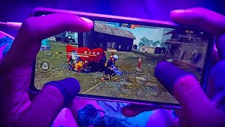 1 VS 3 🔥HANDCAM  POCO X3 🎯PRO📲 SETTINGS ⚙️ HUD + SENSI + DPI [FREE FIRE HIGHLIGHTS]