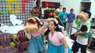 Dança do canguru com a Turma da Alegria eTia Fran