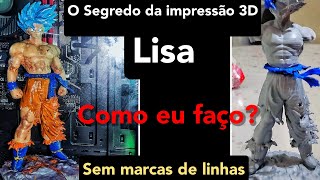 Como deixar a impressão 3D lisa? qual técnica eu uso. #dicas