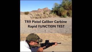 Triton Arms Rapid Test Fire 9mm Caliber Carbine