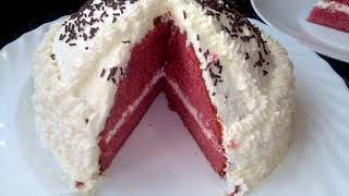 TARTA RED VELVET. La tarta más sencilla y fácil de hacer.