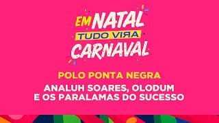 Analuh Soares, Olodum e Os Paralamas do Sucesso no Carnaval de Natal 2024