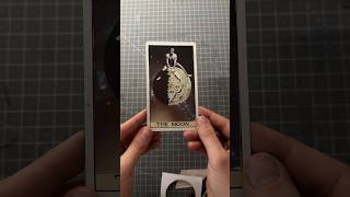 Tarot card recreated - the moon