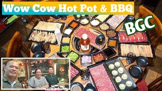 Sunday lunch at Wow Cow Hot Pot and BBQ in Uptown BGC