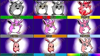 Wigglytuff Jigglypuff sound sing sonido canción cantando retro old gb Bulbasaur Pokemon GBA song gbc