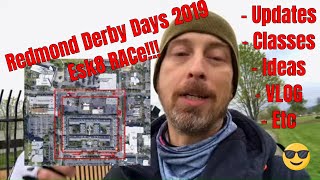 Redmond Derby Days esk8 Race 2019 - VLOG & Updates