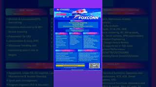 #foxconn#walkininterview#adhiyamaan#college#hosur#automation#quality#process#ems#iphone#manufacturin