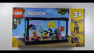 Lego : Fishtank (31122) - Build