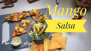 Mango Salsa 🥭 | Perfect Dip for Nachoz / Chips | ASMR Miniature Cooking | Stop Motion Animation