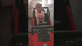 first time driving..#kidscars #cars #babyworld #driving #car #youtubeshort #youtubeshorts #kidworld