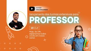 Concursos da Educação: Lançamento das turmas extensivas