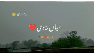 Miyan_Bivi 🥀🌙 Sab se chota Janti Jab jannat Mai jaye ga | Tariq Jameel Short Bayan