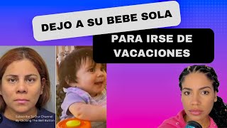 Kristel Candelario dejo a su bebe sola y se fue de vacaciones por 10 dias!