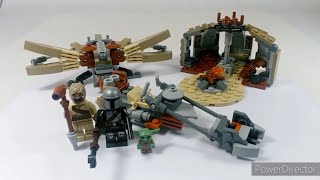 Lego Starwars Mandalorian Trouble on Tatooine 2021 set review! 75299