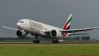 ✈HEAVY TRAFFIC at Amsterdam Schiphol Airport feat. B747,B777 [2016]