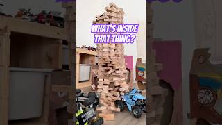 Crazy Jenga Crash #jenga #legomonsterjam #legotruck #legotechnic