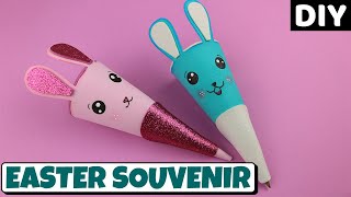 How to Make Easy Easter Gift / Pencil and Pen Decoration 🐇DIY school supplies on a budget