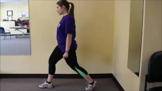 lower extremity lunge