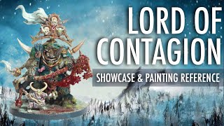 Lord Of Contagion Death Guard Nurgle Chaos Space Marines Showcase Painting Reference Warhammer 40K