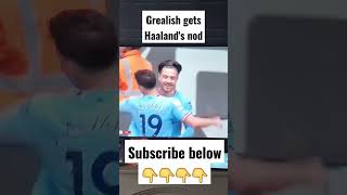 Haaland celebrate Grealish goal #shorts #footballshorts #erlinghaaland #jackgrealish #manchestercity