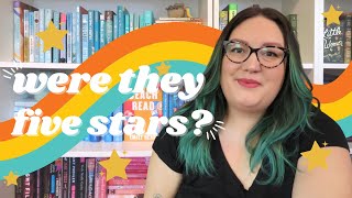 🌟 WERE THESE BOOKS 5 STARS OR AM I BAD AT THIS?? 🌟