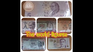 The world figure banknotes