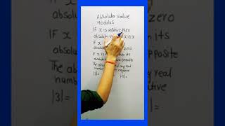 Absolute valve Modulus Maths trick #shorts #youtube #cbtricks