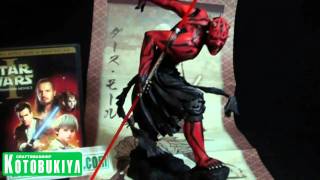 My KOTOBUKIYA DARTH MAUL ARTFX Statue Review Part 2