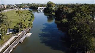 Running the Clinton River in Mt. Clemens, MI.