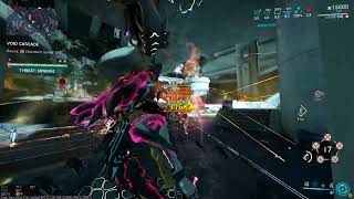 [Warframe ] Koumei vs Lv 9999 | Solo | SP Void Cascade | Enemies Level 9999