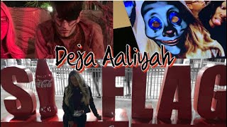 Vlog: Six Flags Fright Fest 2019 👻 We Got Lost ‼️ | Deja Aaliyah