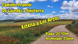 Dia 13 Caminho de Santiago - Estella a Los Arcos (Caminho Francês)