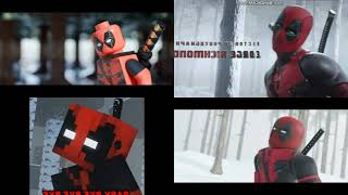 Deadpool Dancing to NSYNC Bye Bye Bye in Different Versions. Comparison Video Part 1