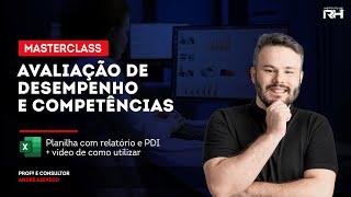 MasterClass e planilha   Avaliação de Desempenho e Competências