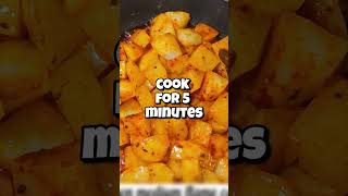 Crispy and Delicious Potato Dry Recipe in Seconds - Perfect Snack or Side Dish! #shorts #ytshorts