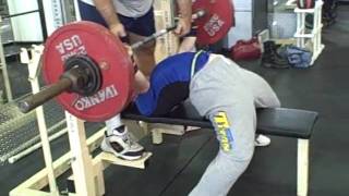 Christy Newman 292 Bench Press