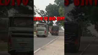 2 bus eldivo vs bus bintang utara Saling kejar #shorts