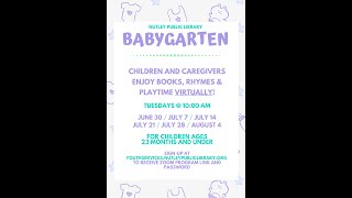 Babygarten Story Time (7/7/20)