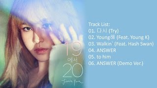 [Full Album] Jimin Park (박지민) - 19에서 20 [Mini Album]