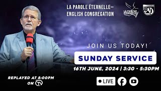 English Service of the Church La Parole Eternelle (Extension La Borne Lubumbashi).