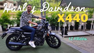 Harley Davidson X440 VIVID (Mid Variant). Harley on a budget but still premium 👌