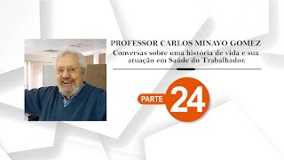 24# Carlos Minayo - P24 Casal anfitrião. Recuperação e força total. MPB. Vc faz política no que faz.