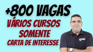 +++VESTIBULA!R  COM + DE 800 VAGAS PARA VÁRIAS CURSOS!!!! SOMENTE COM A JUSTIFICATIVA DE ESCOLHA!!