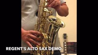 Regent's Alto Sax Demo 2